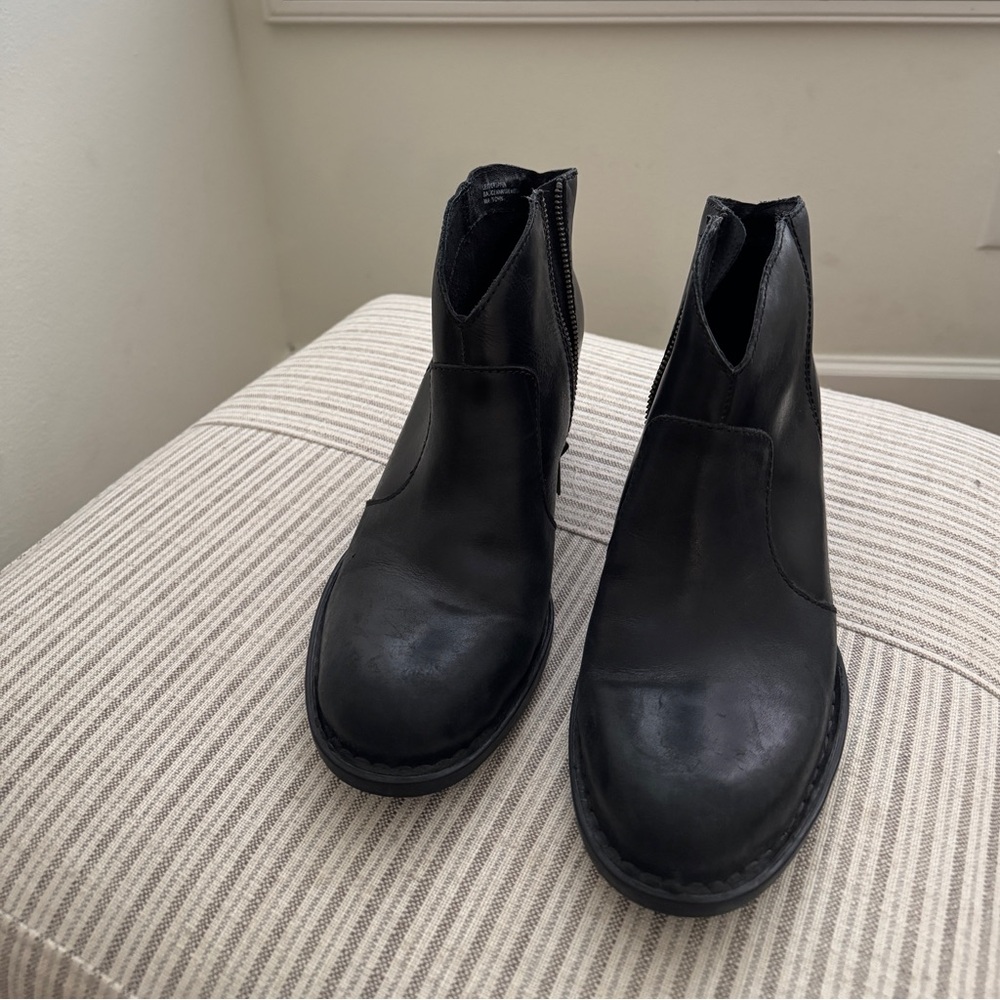 Born Michel booties size 10